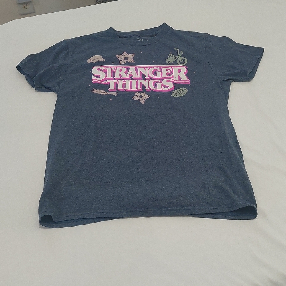 Netflix Stranger Things Blue T-Shirt